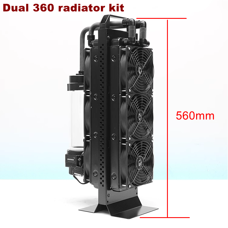External Radiator Water Cooling Kit - Combinaison de refroidissement par eau externe
