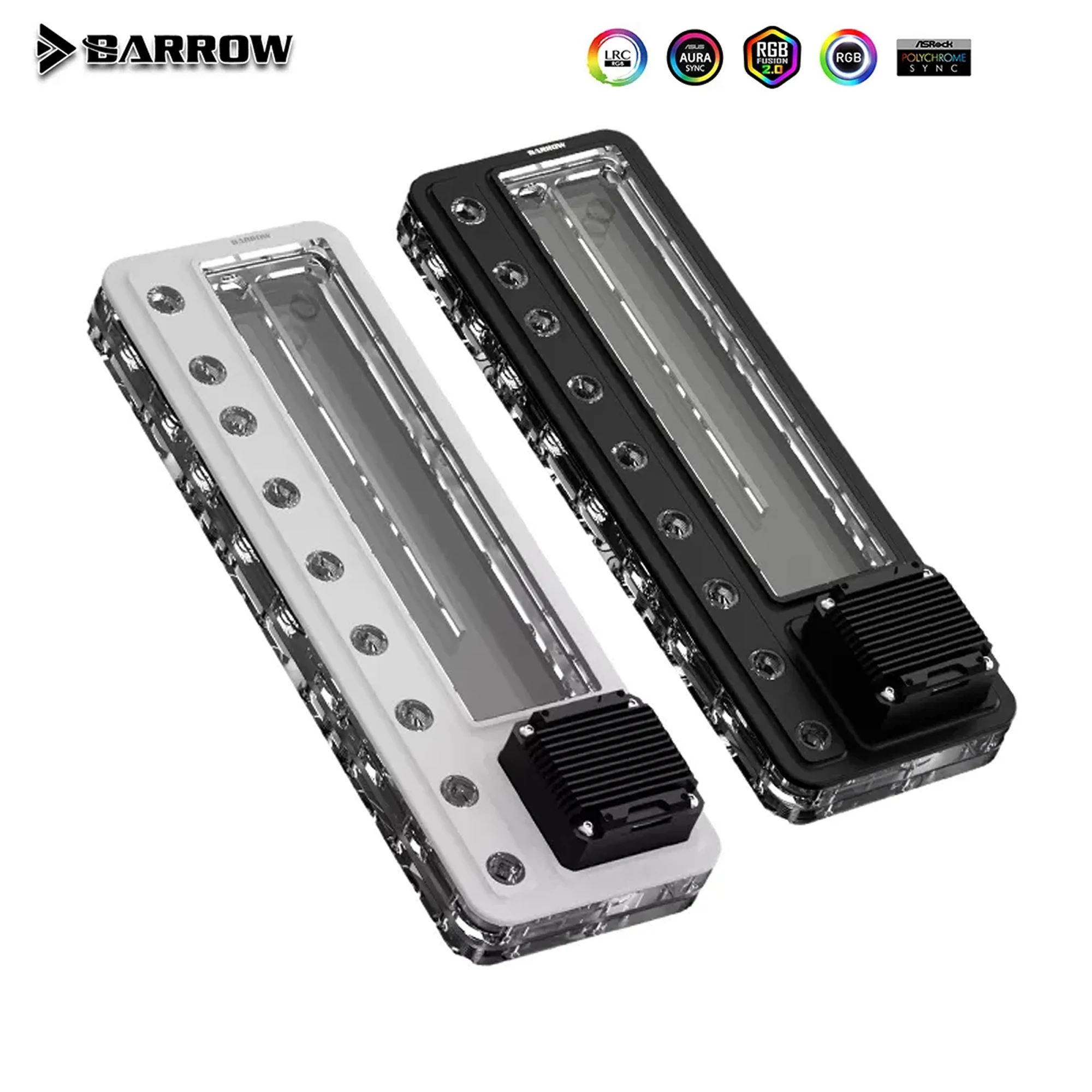 Integrated Pump Reservoir Distro Plate - Pompe intégrée Barrow AIO avec réservoir,