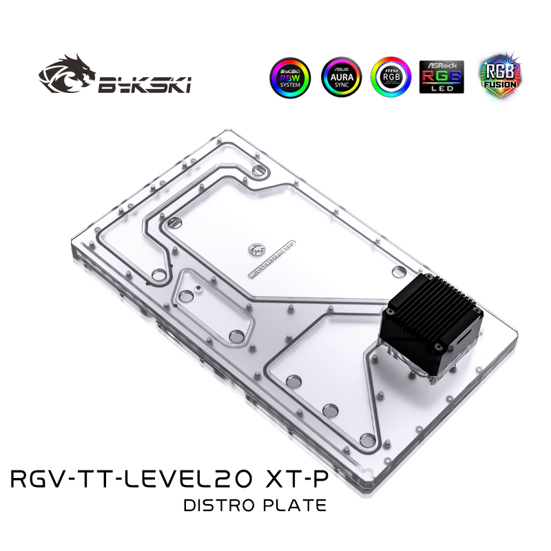 Bykski RGV-TT-LEVEL20XT-P plaq - Distro Plate Ddc Pump Combo avis et prix