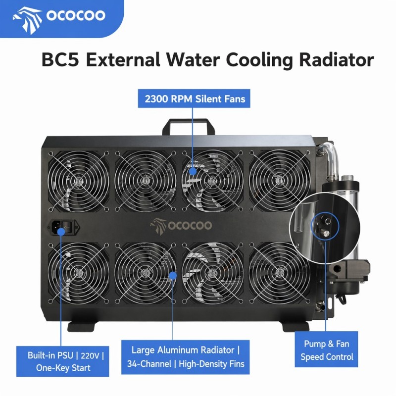 Kit de radiateur de refroidiss - External Radiator Water Cooling Kit avis et prix