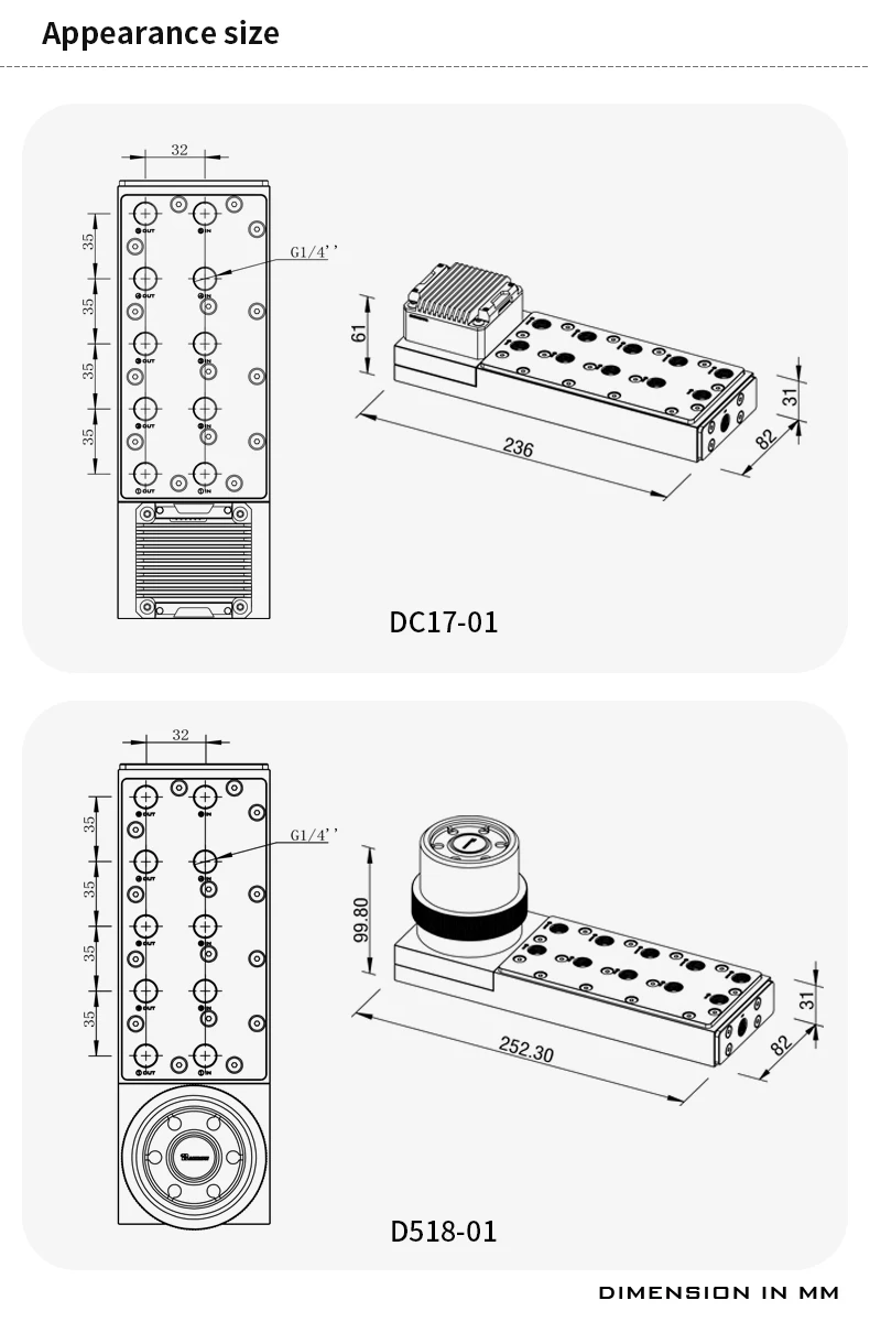 Plaque de distribution / planc - Integrated Pump Reservoir Distro Plate avis et prix