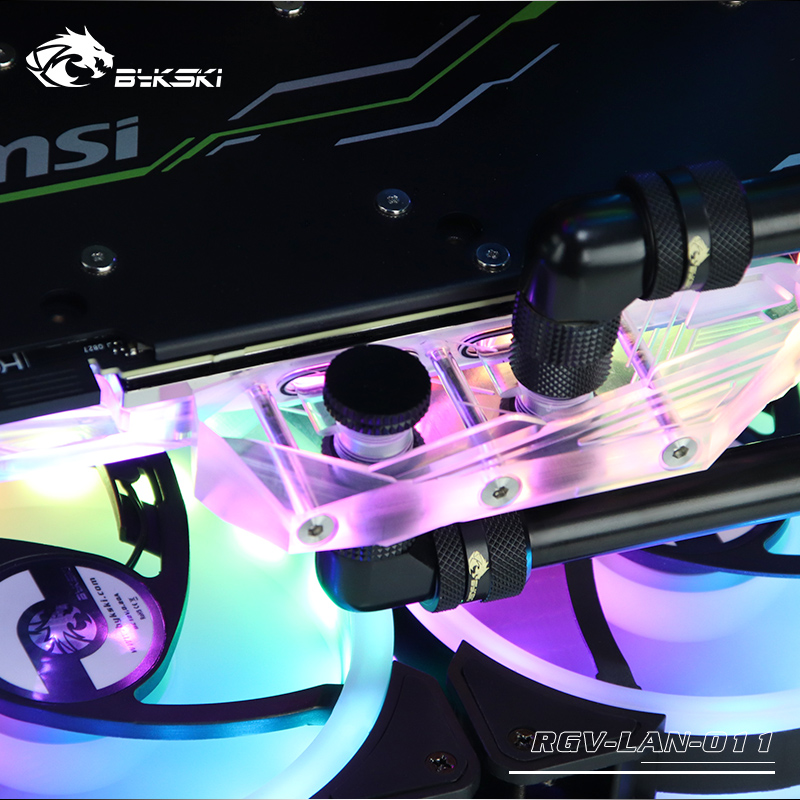BYKSKI Distro Plate en acryliq - Distro Plate Ddc Pump Combo avis et prix