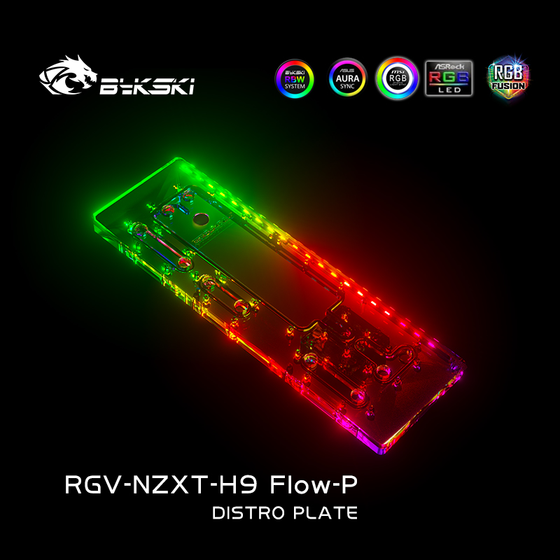 Bykski RGV-NZXT-H9 FIow-P rése - Distro Plate Ddc Pump Combo avis et prix