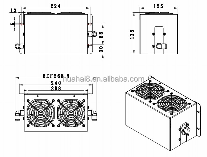 Module de refroidissement ther - Chiller Water Cooling System Pc avis et prix